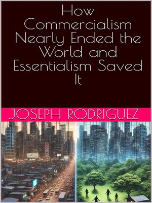 cover image of How Commercialism Nearly Ended the World and Essentialism Saved It